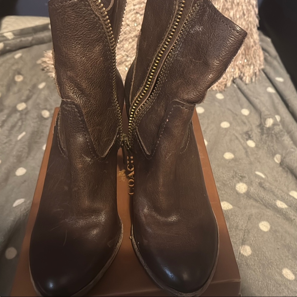 Frye Women's Brown Leather Boots